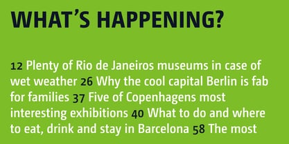 CamingoDos SemiCondensed Font Poster 6