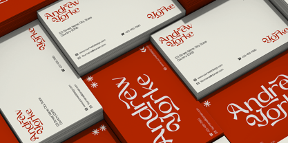 Reilyc Elegant Font Poster 8