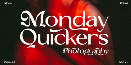 Reilyc Elegant Font Poster 5