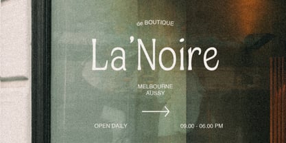 Ombre Nouveau Font Poster 9