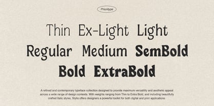 Ombre Nouveau Font Poster 2