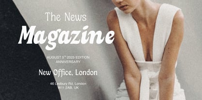 Ombre Nouveau Font Poster 6