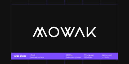 Mowak Font Poster 1