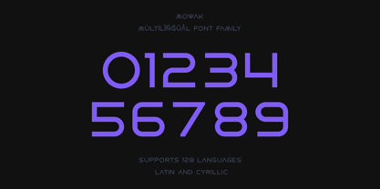 Mowak Font Poster 9