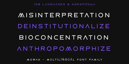 Mowak Font Poster 4