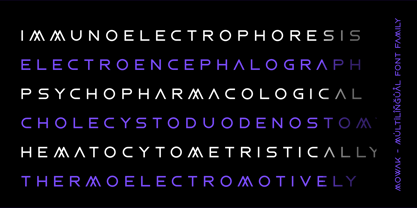 Mowak Font Poster 6