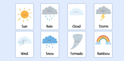 Drizzle Drop Font Poster 5