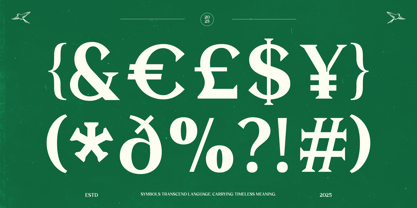 GC Commune Font Poster 12