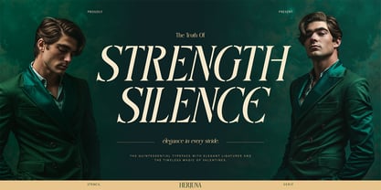 Herjuna Font Poster 12