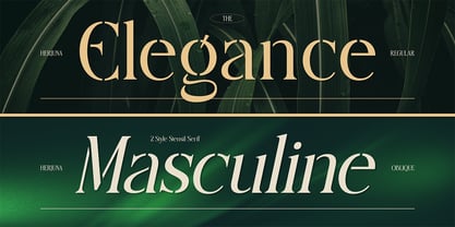 Herjuna Font Poster 4