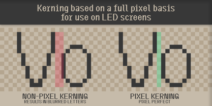 CA Yoshiro Pixel Font Poster 7