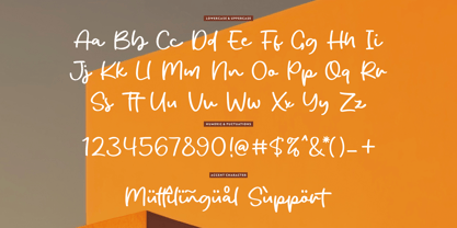 Golden Huston Font Poster 10