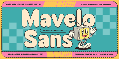 Mavelo Font Poster 1