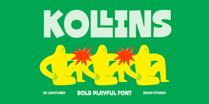 Kollins Font Poster 1