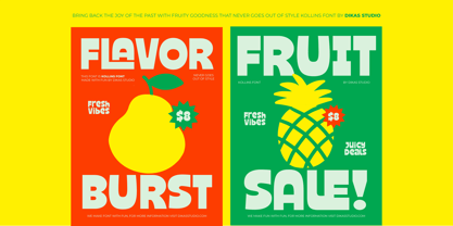 Kollins Font Poster 4