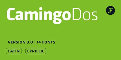 CamingoDos Font Poster 1