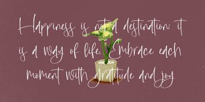 Highland Soonbeam Font Poster 5