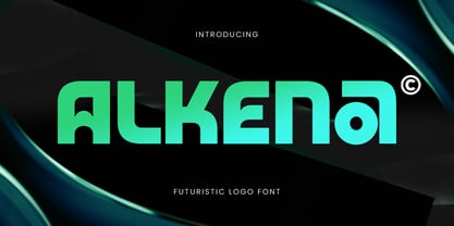 Alkena Font Poster 1