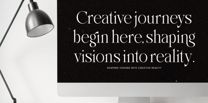 Makcasa Font Poster 2