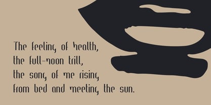 Ring Eyes Font Poster 3