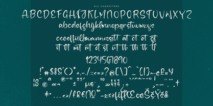 Hunters Fastera Font Poster 8