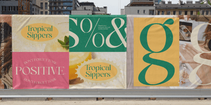 Market Golden Font Poster 12