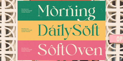 Market Golden Font Poster 11