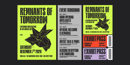 Monarco Font Poster 7