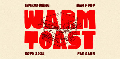Warm Toast Font Poster 1
