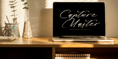 Midnight Realtime Font Poster 5