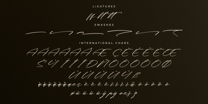 Midnight Realtime Font Poster 8