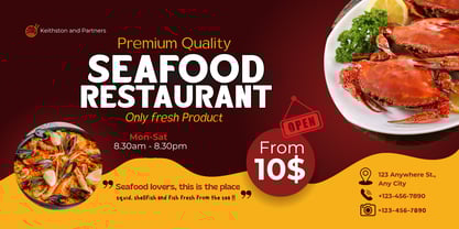 Velion Font Poster 7