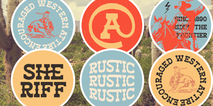 Alchemy Rustic Font Poster 7