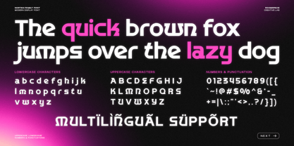 Nortan Font Poster 10