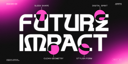 Nortan Font Poster 2