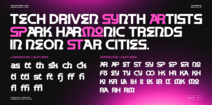 Nortan Font Poster 9