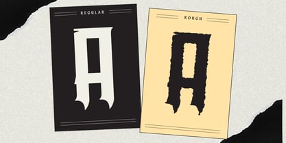 Graen Metal Font Poster 12
