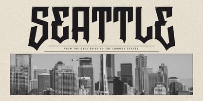 Graen Metal Font Poster 14