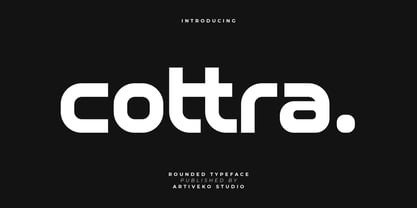 Cottra Font Poster 1
