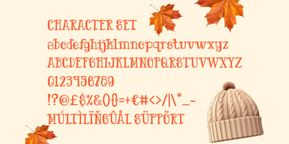Maple Wind Font Poster 5