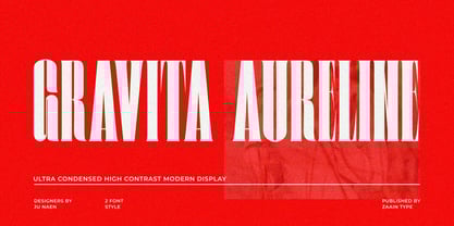 Zt Grovian Font Poster 5