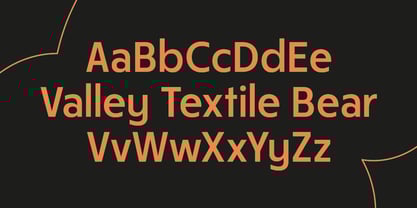 Pudsey Font Poster 10