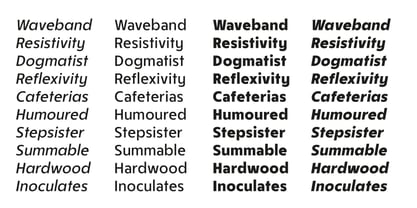 Pudsey Font Poster 12