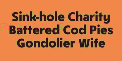 Pudsey Font Poster 14