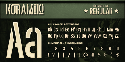 Koramilo Font Poster 2