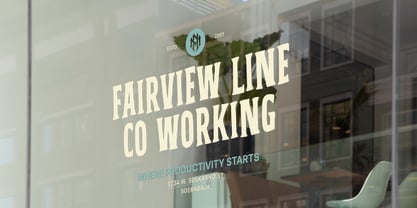 MN Calvero Font Poster 15