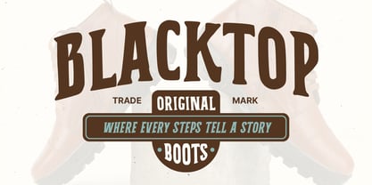 MN Calvero Font Poster 6