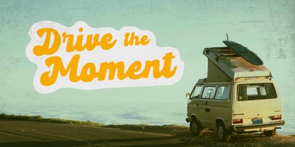 Starlit Layover Font Poster 6