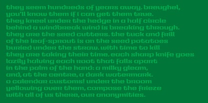 Jarlath Font Poster 4