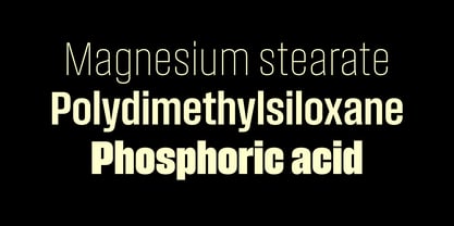 Field Gothic Standard Font Poster 8